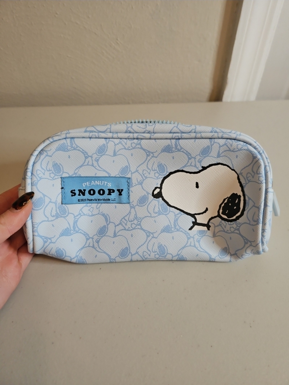 Peanuts Snoopy Miniso Small Pencil Makeup Bag